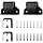 Black / Replacement Parts Kit
