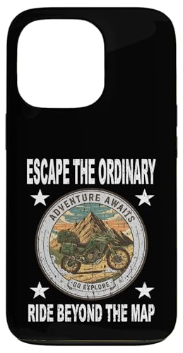 ESCAPE THE ORDINARY RIDE BEYOND MAP ���[�^�[�T�C�N���A�h�x���`���[�B �X�}�z�P�[�X iPhone 13 Pro �p