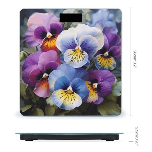 Báscula digital para baño con pantalla LCD grande y capacidad 180 kg miniatura 2