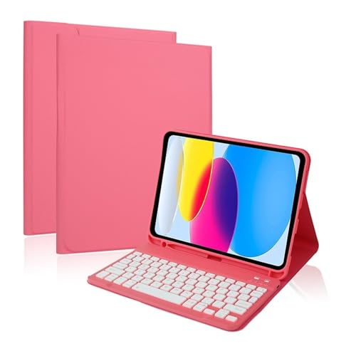 Clavier rétroéclairé QWERTY et Étui Cuir iPad Pro 11 YSJX avec Fente pour Stylo