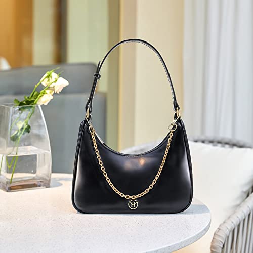Sac en cuir véritable VICTORIA HYDE petit format rétro et finitions main - 3