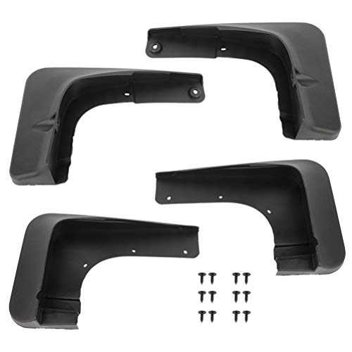Image of ECCPP Vehicles Mudguard Splash Guards Front & Rear 2016-2018 for Mitsubishi for Outlander 2.4L 3.0L Mud Flaps Set of 4 Flexible and Bendable Mud Flaps Splash