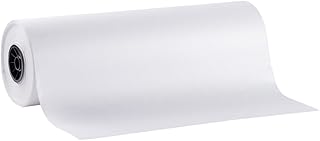 SAFEPRO FP18, 18-Inch White Freezer Butcher Food Paper Roll, Wrapping Disposable Steak Meat Paper, 1000-Feet Roll