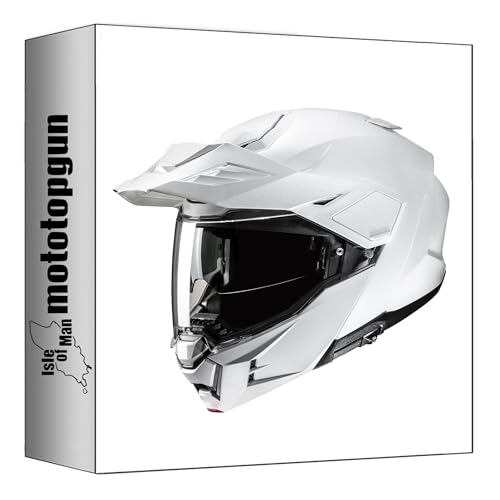 Casque modulable moto HJC i80 blanc perlé XS pour motard exigents