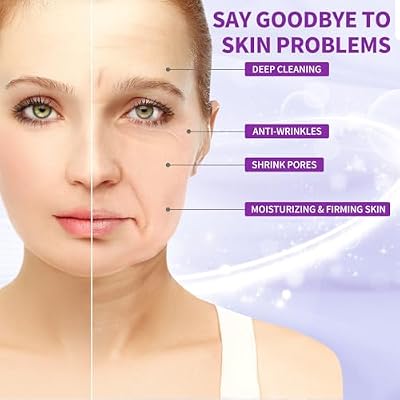 Skin Care Set - Face Care with Cleanser Face Scrub Toner Serum Gel Moisturiser & Hydrating Cream to Reveal Glowing Skin