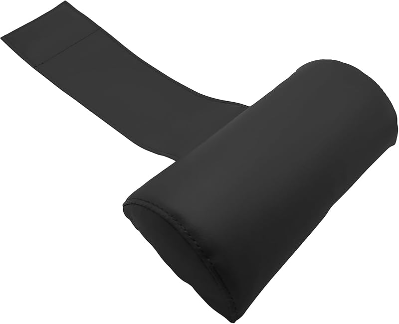 Almofada preta para spa Poolzilla em vinil com espuma e compartimento interno com peso, 50,8 cm x 27,94 cm, 1 unidade