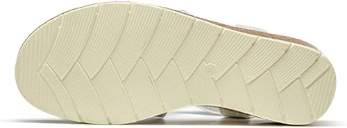 Miniatura 4 de VJH confort Women's Flat Sandals, Comfort Slip-on Elastic Ankle Strap Slingback Light Weight Casual Walking Sandals