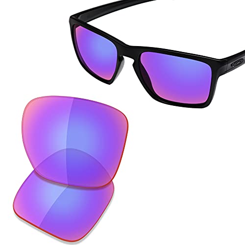Image of SAUCER Premium Replacement Lenses for Oakley Sliver XL OO9341 | Sliver XL Low Bridge Fit OO9346 Sunglasses