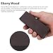Ebony Lumber, Black Wood Woodworking Tool Wood Timber Handle Plate for Music Instruments DIY Tools Woodworking