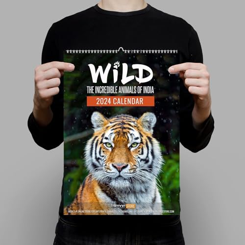 Image of Tallenge - Wild - 2025Wall Calendar - 12 x 17 Inches for Home & Office (Paper, Wall Calendar)