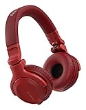 Pioneer DJ HDJ-CUE1BT-R - On-Ear Headphones with Bluetooth + Wired capability - Red
