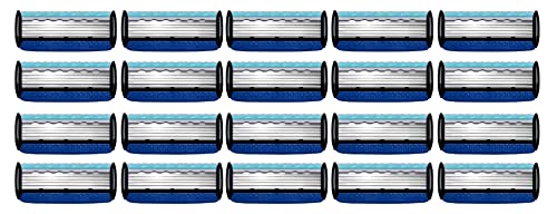 Fusion Razor Blades Refills 20 Pieces,Fusion 5 Blade Refills,Pack of 20 Fusion 5 Blade Refills for a More Comfortable Shave（20 Count）-R
