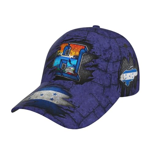 Gorra de béisbol bandera Honduras unisex estampado 3D miniatura 1