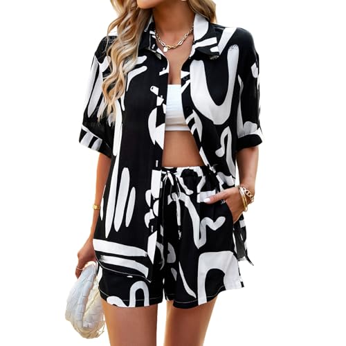 Ensemble survêtement femme chic imprimé floral manches longues boutonné
