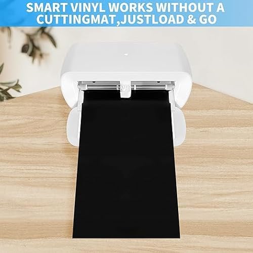 Vinil Inteligente Permanente para Cricut Joy Xtra, Vinil Adesivo Artesanal, Pacote de Vinil de 18 Co