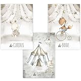 WANDKIND Kinderzimmer Poster Set Premium P720 / Zirkus 