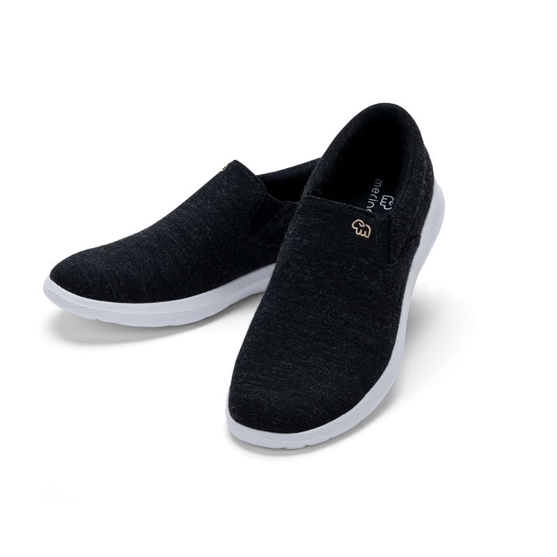 Merinos Women's Slip On Black/White