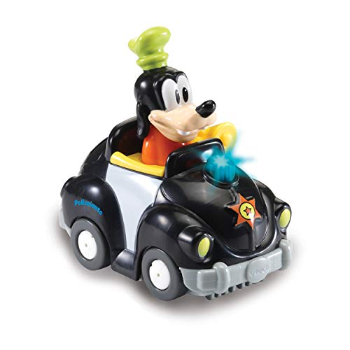 Vtech Tut Baby Flitzer-Goofys Polizeiauto bebé, juguete, coche Goofy (80-521604)