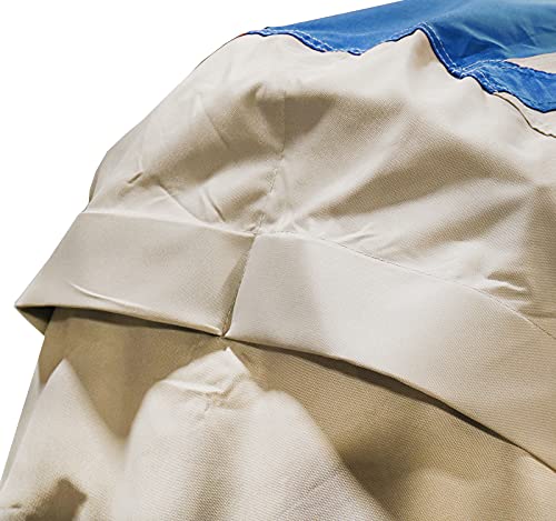 Eliteshield Waterproof Trailerable Jet Ski Cover For Yamaha Wave Runner Fx Cruiser Svho 2012-2023 3 Seater Blue/Grey #TOP6