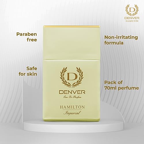 Image of Denver Hamilton, Imperial & Black Code Aerosol Perfume - 70Ml Each (Combo Pack Of 3) | Long Lasting Eau Da Parfum Scent For Men