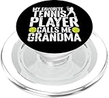 Photo Gallery il mio giocatore di tennis preferito mi chiama nonna popsockets popgrip per magsafe Photo Gallery il mio giocatore di tennis preferito mi chiama nonna popsockets popgrip per magsafe