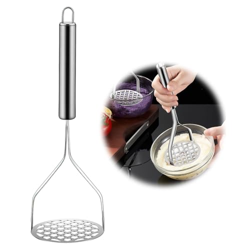 Potato DAWRIS masher, Stainless Steel Ricer, Long Handle Kitchen Tool
