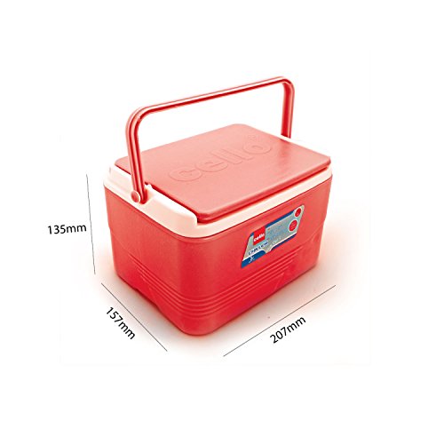 Cello Chiller Ice Box 3L Red - Image 5