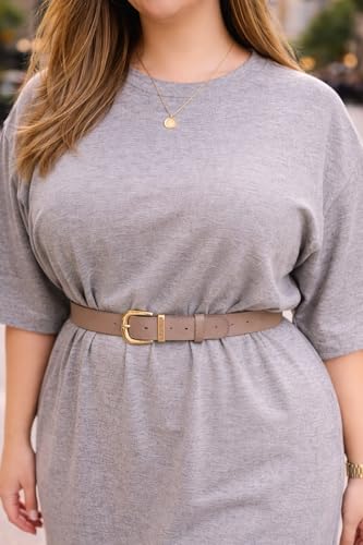 Image of ESTEEZ Womens Oversized Cotton High Low Tunic T-Shirt Dress