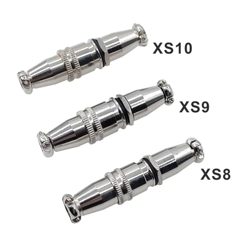 Conector XS10 de 2 pines circular push-pull macho para acoplamiento rápido 7