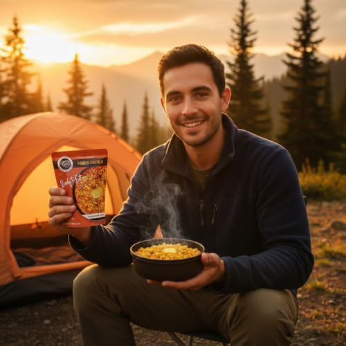 Image of FzyEzy Freeze-Dried Paneer Gotala | Ready-to-Eat Indian Curry | High-Protein | Gluten-Free | No Preservatives | Authentic Taste | Just Add Hot Water | 70gm