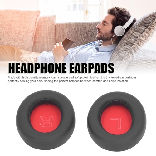 Repuesto de almohadillas para Life Q10/Life 2 NEO, cojines para auriculares cómodos de cuero protein y espuma viscoelástica miniatura 3