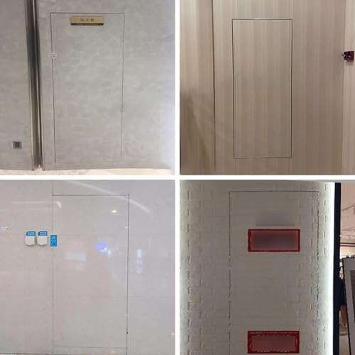 Panel de acceso con interruptor magnético para inspección rápida de techos de madera 3