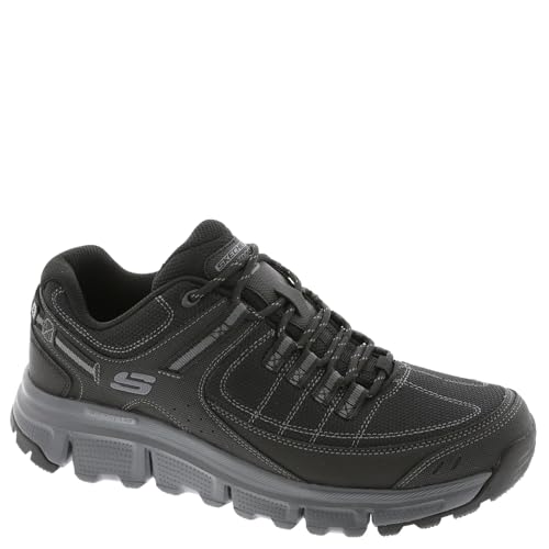 Skechers Sport Summits-at Men's Oxford, 9.5 2E US, Black-Charcoal