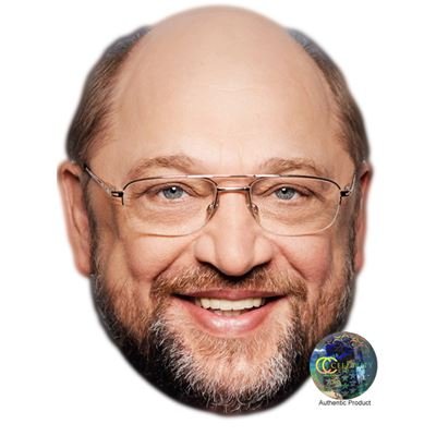 Preisvergleich Produktbild Celebrity Cutouts Martin Schulz Maske aus Karton