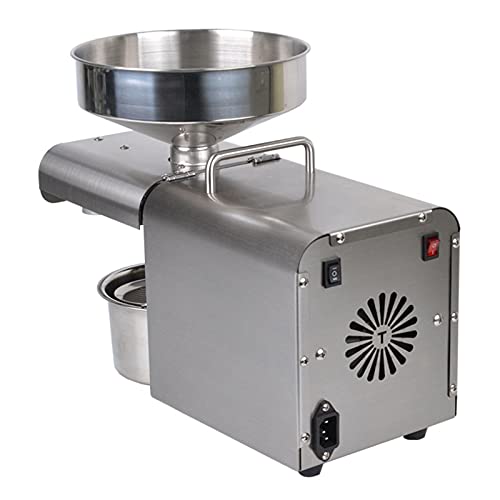 Wgwioo Oil Press Machine, Automatic Oil Extractor, Organic Oil Expeller For Avocado Coconut Castor Flax Peanut Canola Sesame Sunflower #TOP6