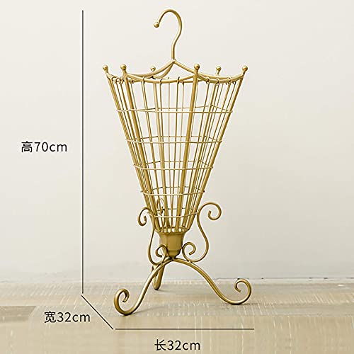 Porte-parapluie Creative d pour sol sec : protégez votre couloir avec ce support en fer - 3
