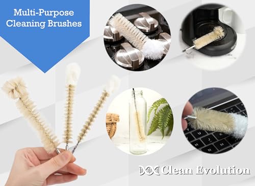 Image of Bendable Cleaning Brush | 3 Different Bendable Tips, Extendable Handle, For Narrow Spaces