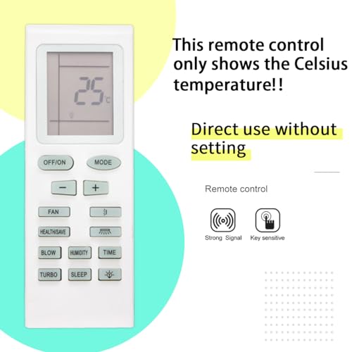 Télécommande climatiseur Gree YBOF remplace boîtier perdu - 5