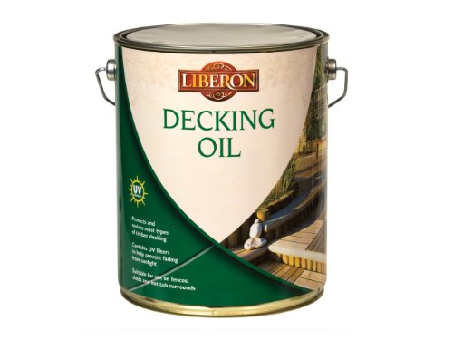 Price comparison product image Liberon DOMO5L 5L Decking Oil - Medium Oak