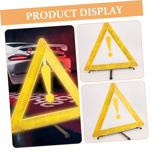 Triángulo Reflectante de Seguridad para Emergencia Vehicular miniatura 4