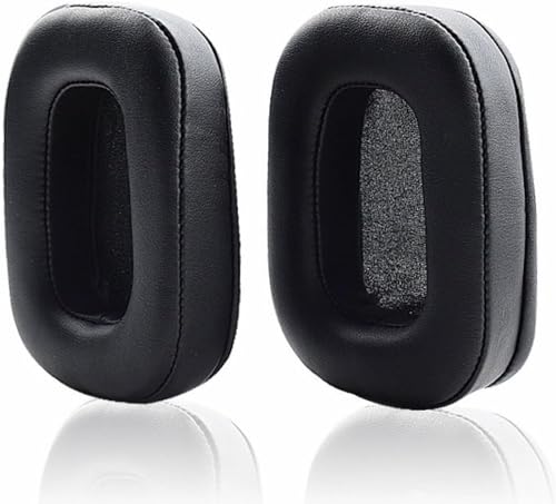 Tiamat 7.1 V2 - Almohadillas de repuesto para auriculares de piel de proteína compatibles con auriculares Razer Tiamat 7.1 V2 (negro con hebilla)