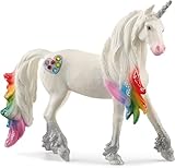 Schleich 70725 Licorne Arc-en-Ciel, mâle (bayala) Multicolore