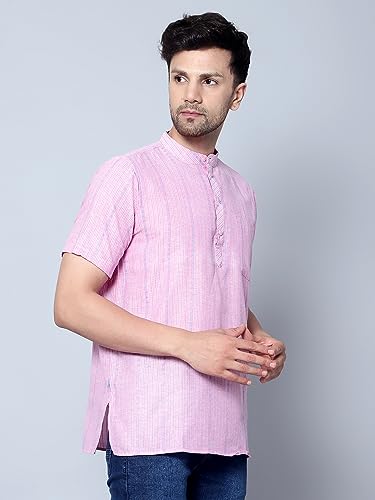 Image of Chikan Men's Cotton Regular Kurta