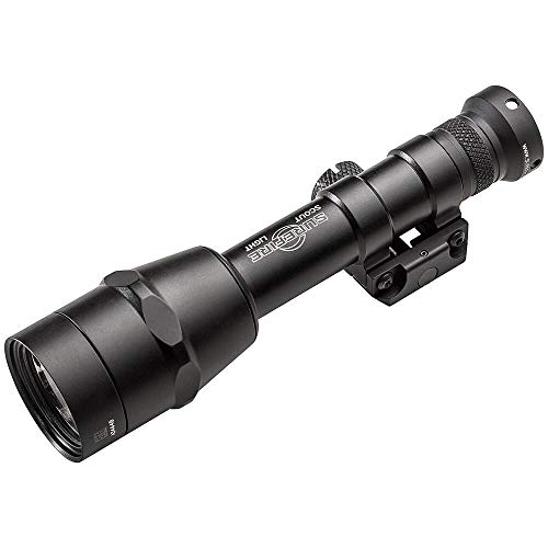 SureFire unisex adult M600 - Scout Light With Intellibeam Technology 6V Automatically Adjusts 100 To 600 Lumens M75 Thumb Scre, Black, M600 US
