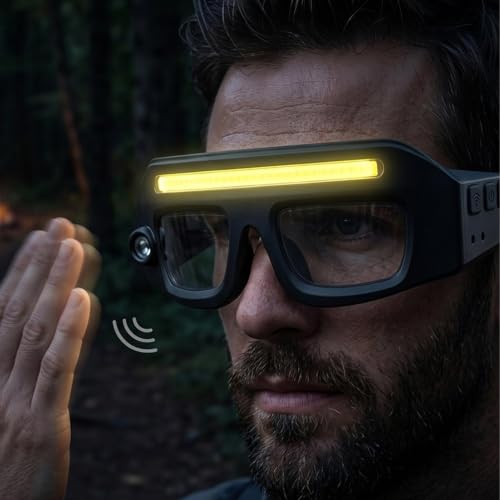 Gafas de running para correr de noche sin linternas de cabeza molestas 3