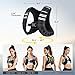 PACEARTH Weighted Vest,6lb/8lb/10lb/12lb/16lb/20lb/25lb/30lb Weight Vest with Reflective Stripe, Body Weight Vests for Women, Men, Weight Loss Workout, Strength Training, Running, Walking, Jogging