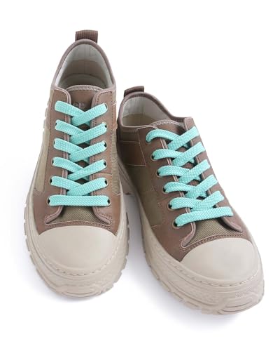 Image of VSUDO Flat Sneaker Shoe Lace, Flat Shoe String for Sneaker, Athletic Shoelace