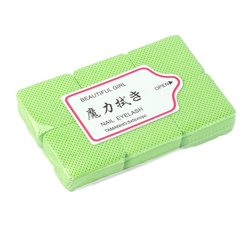300 envolturas profesionales de algodón para quitar uñas de gel, herramientas de limpieza de uñas, paños de limpieza de uñas, accesorios de arte