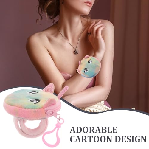 Animal Slap Bracelet Coin Purse Unicorn Slap Bracelet Plush Stuffed Animal Hugger Snap Wristband Wallet Coin Purse for Kids4