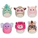 Produktbild Squishville SQM0508-6er Pack Safari Squad, superweiche Mini-Squishmallows, 5cm Plüschfiguren